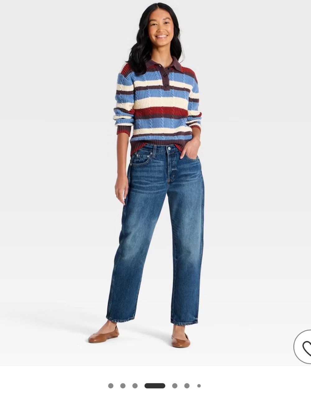 Mid Rise Boyfriend Jean— NWT